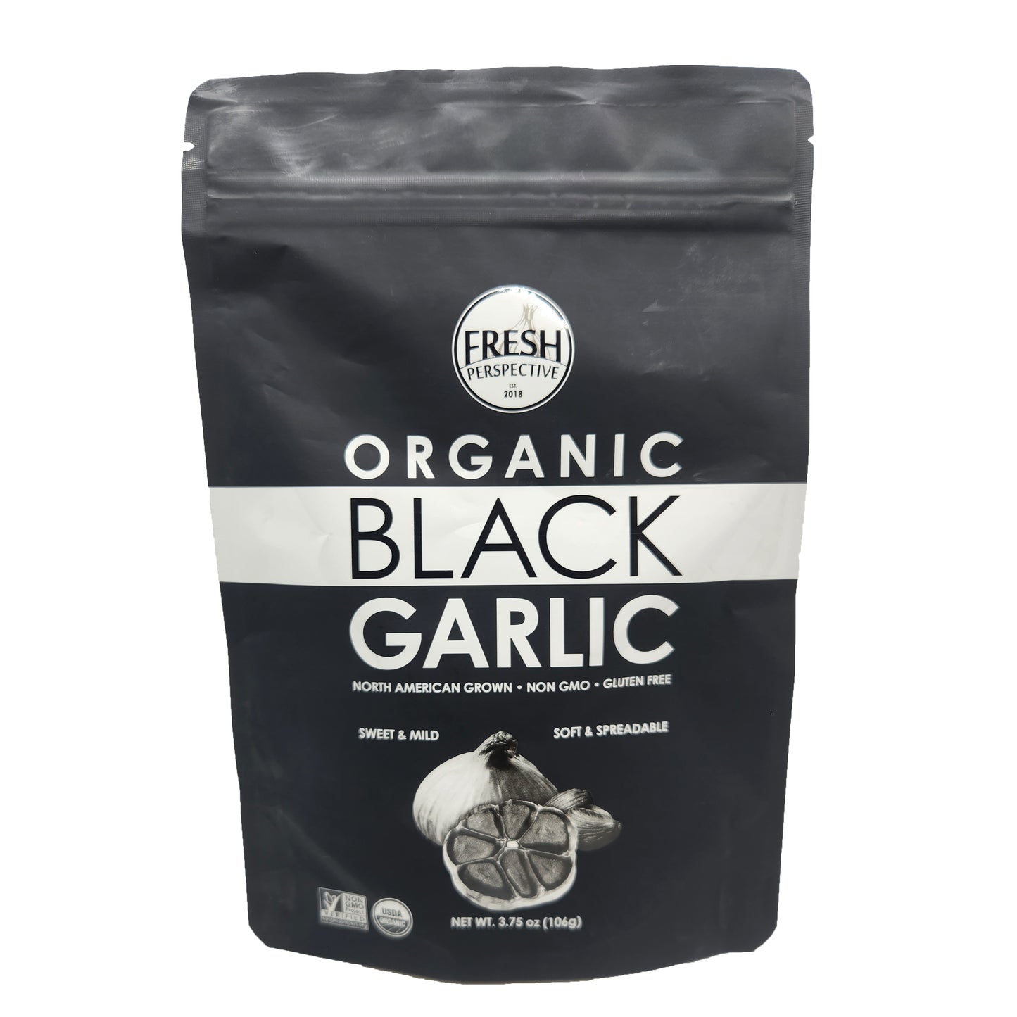 Black Garlic Bulbs 3.75oz Bag